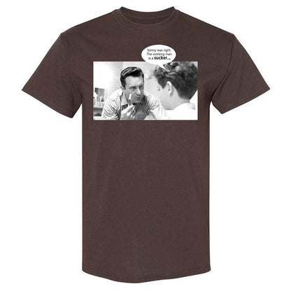 Classic Unisex T-Shirt - KEP5F4MD - Dark Chocolate - 7