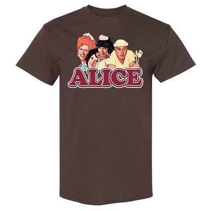 Classic Unisex T-Shirt - L39K59NV - Dark Chocolate - 7