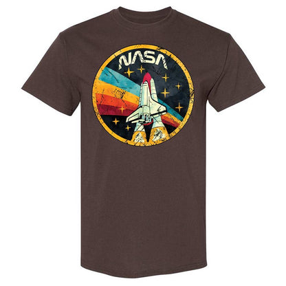 USA Space Agency Vintage Colors - Dark Chocolate - 7