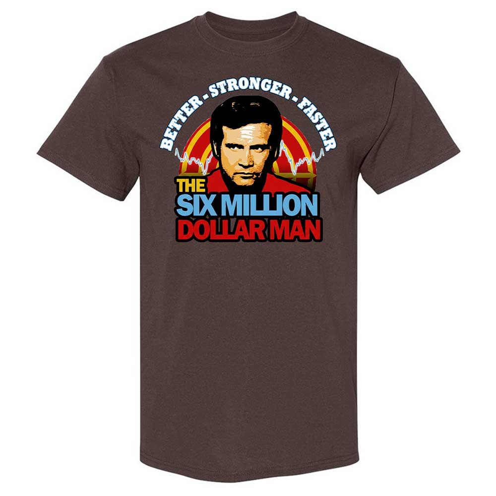 Classic Unisex T-Shirt - 3DVZFJVZ - Dark Chocolate - 7
