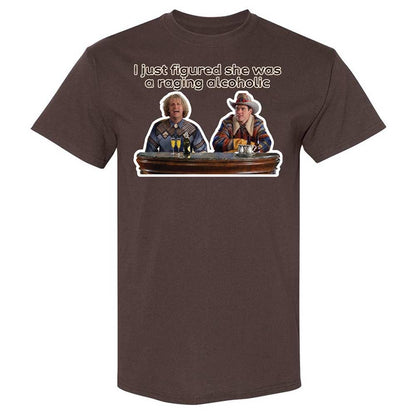 Classic Unisex T-Shirt - QM7CNM9N - Dark Chocolate - 7