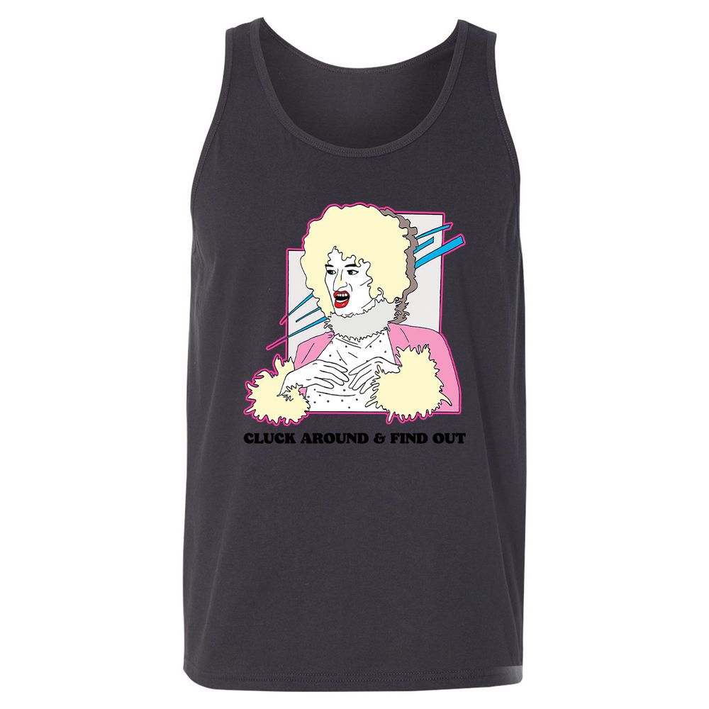 Unisex Jersey Tank - 5CATX8RE - Dark Grey - 7