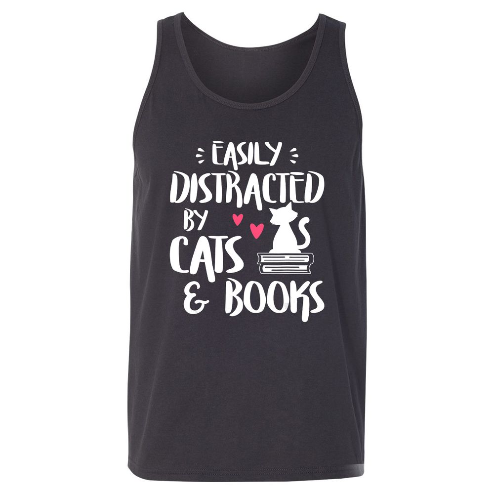 Unisex Jersey Tank - PWCSNSYZ - Dark Grey - 7