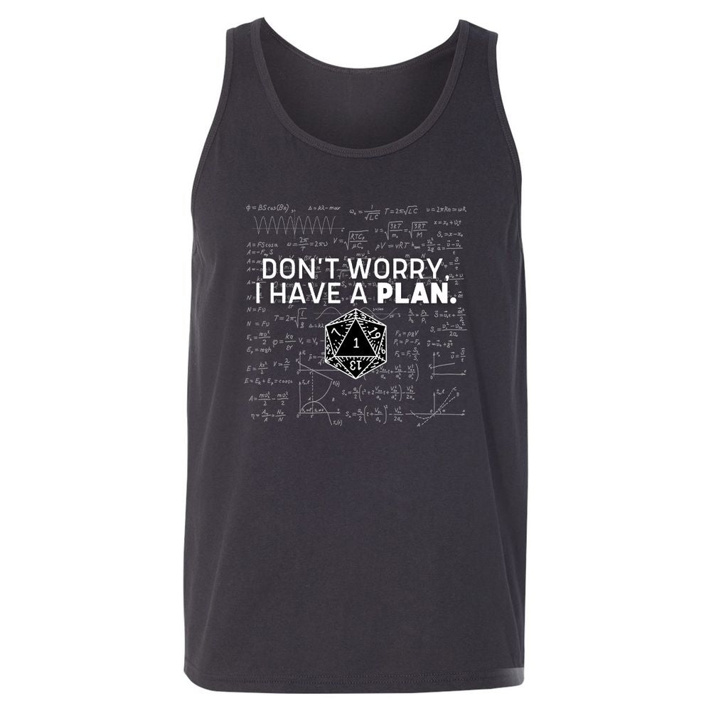 Unisex Jersey Tank - B8CQSXWR - Dark Grey - 7