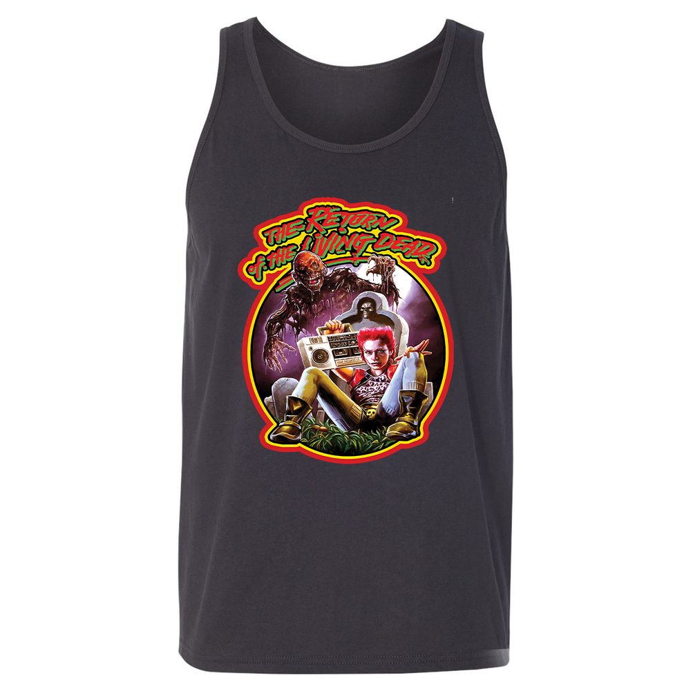 Unisex Jersey Tank - JSXU7CB4 - Dark Grey - 7