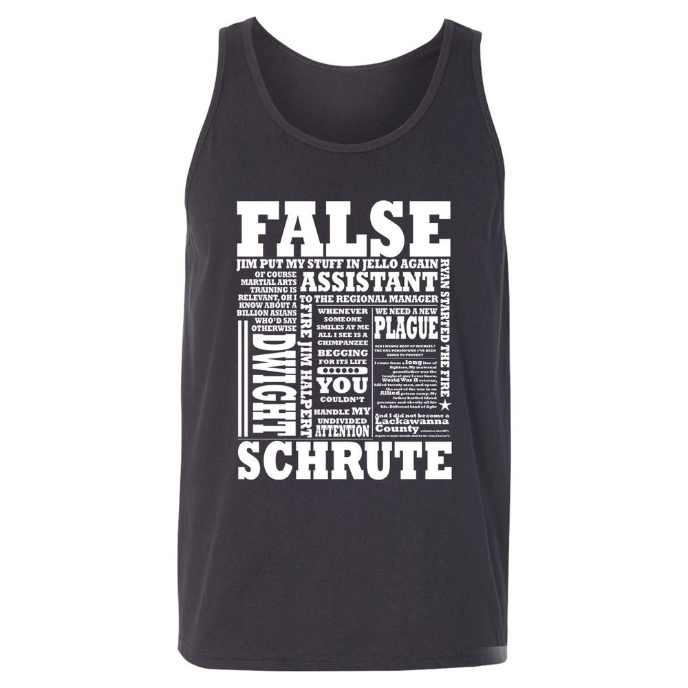 Unisex Jersey Tank - R4FCHQ5N - Dark Grey - 7