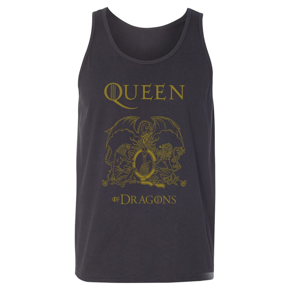 Unisex Jersey Tank - R83KT6J2 - Dark Grey - 7