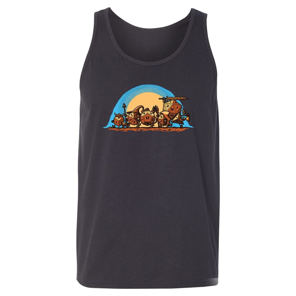 Unisex Jersey Tank - L3MQHADH - Dark Grey - 7