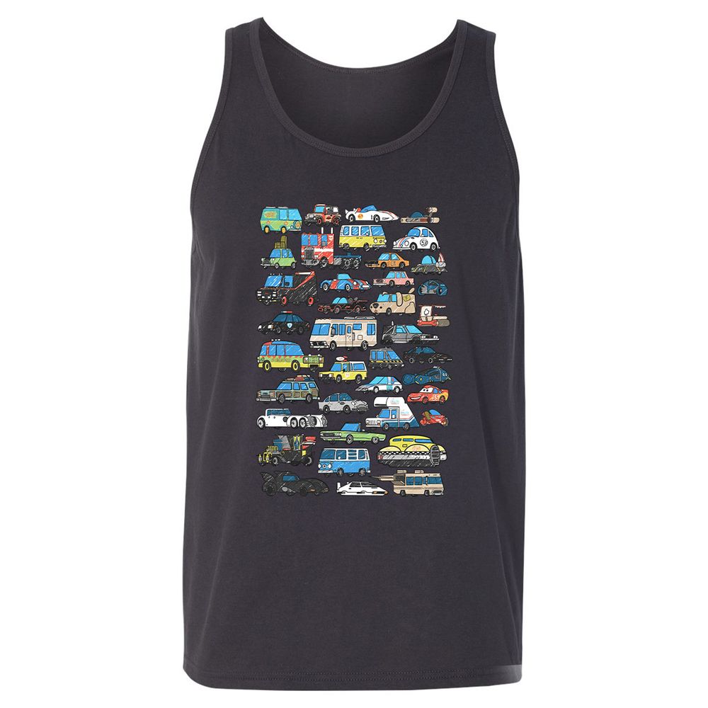 Unisex Jersey Tank - TW2GG8BT - Dark Grey - 7