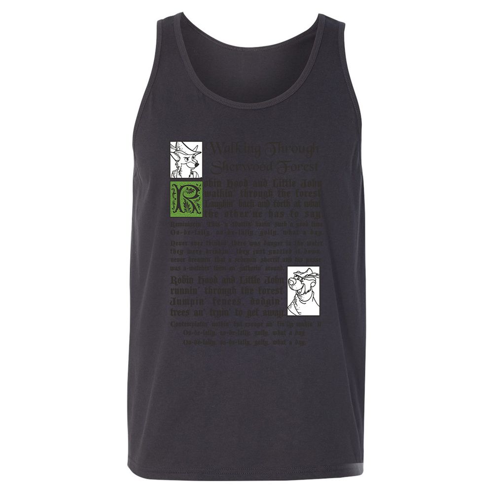 Unisex Jersey Tank - 41MW3R7J - Dark Grey - 7