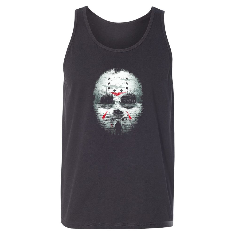 Unisex Jersey Tank - 5JPBGAZH - Dark Grey - 7