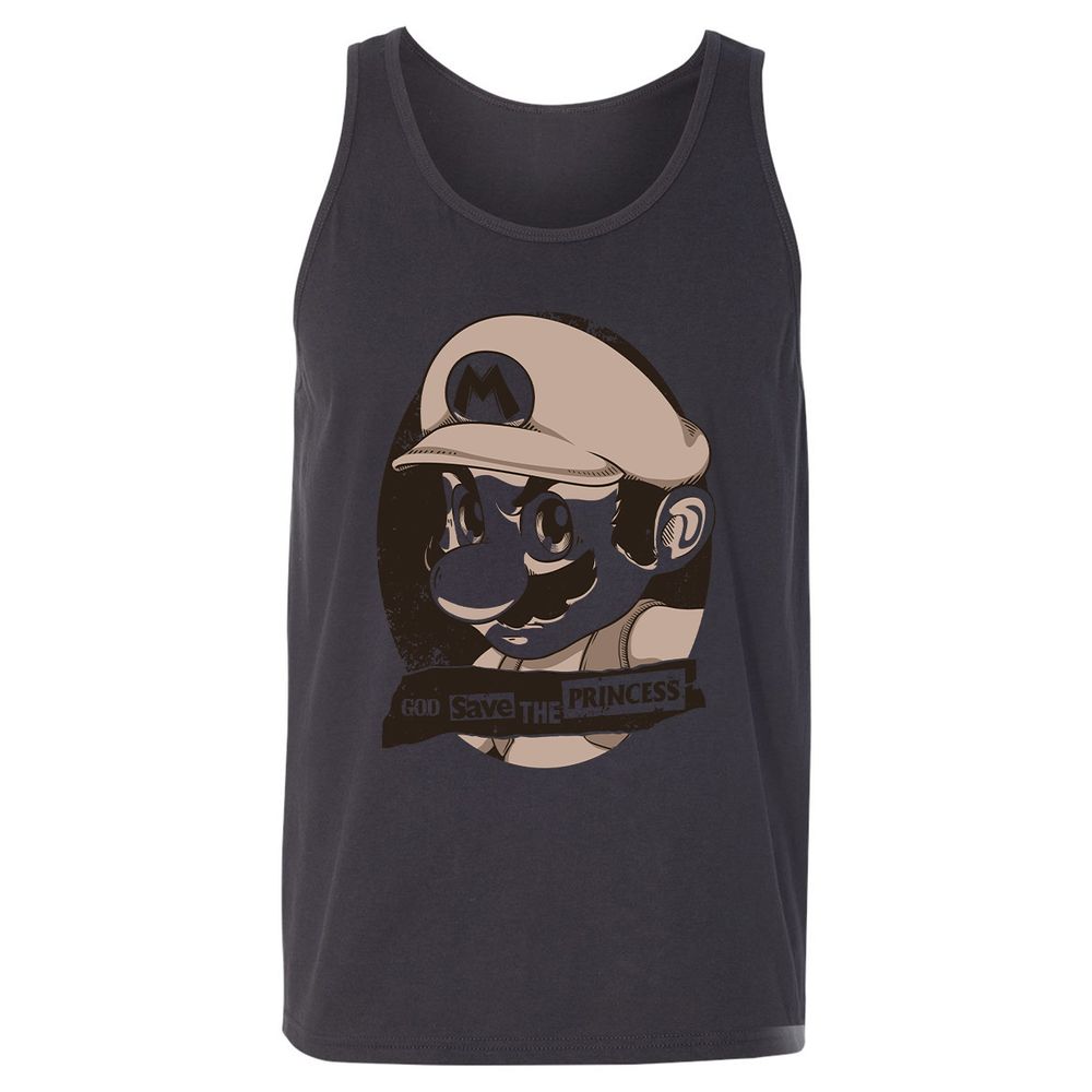 Unisex Jersey Tank - Y1PMZ9MS - Dark Grey - 7