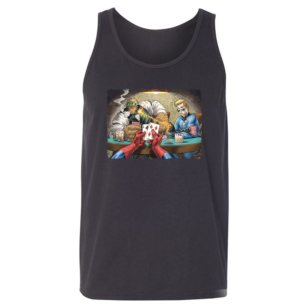 Unisex Jersey Tank - H1CTBKE2 - Dark Grey - 7