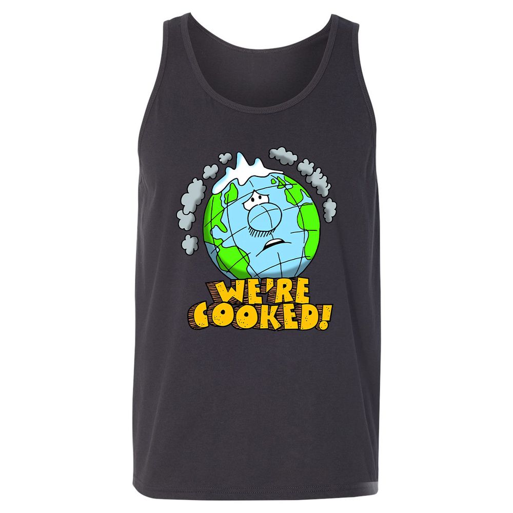 Unisex Jersey Tank - L4KBXNT5 - Dark Grey - 7