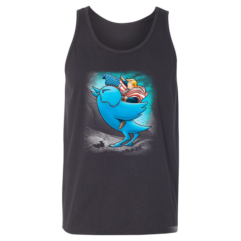 Unisex Jersey Tank - W6SG9EED - Dark Grey - 7
