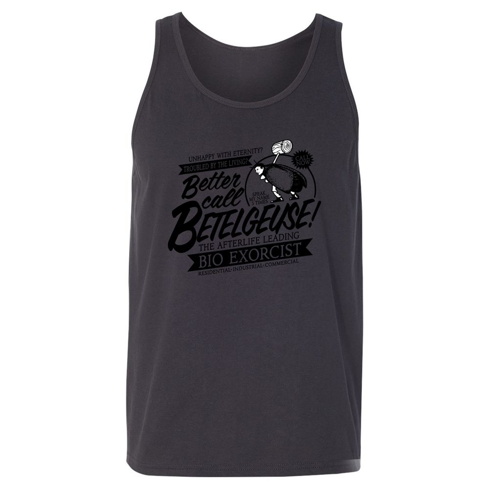 Unisex Jersey Tank - AUF78MZS - Dark Grey - 7