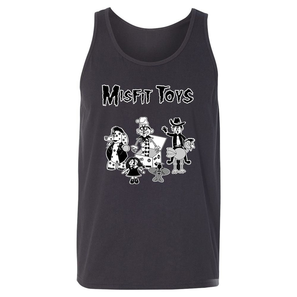 Unisex Jersey Tank - BX7Q4YQA - Dark Grey - 7