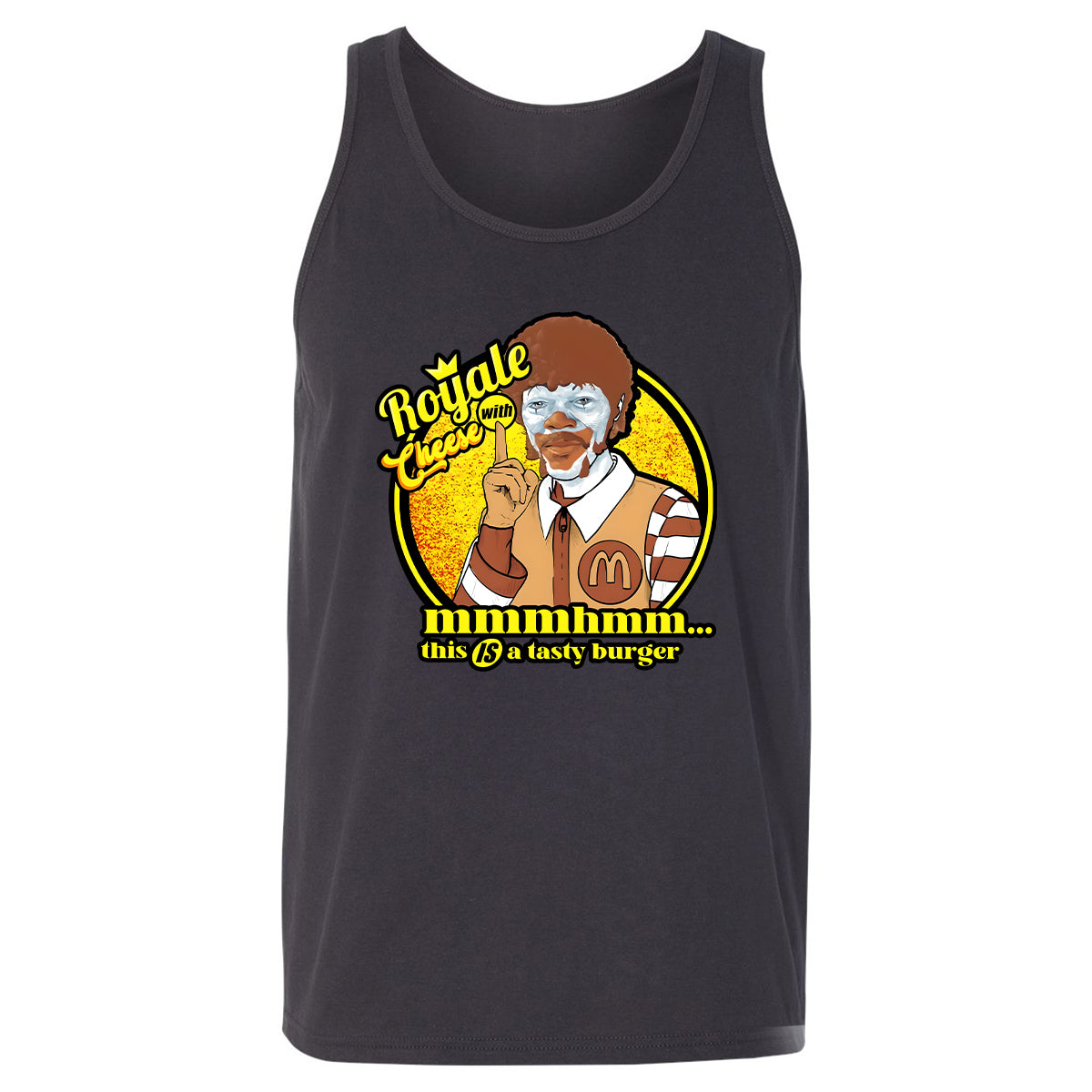 Unisex Jersey Tank - 6FX7CQV1 - Dark Grey - 7