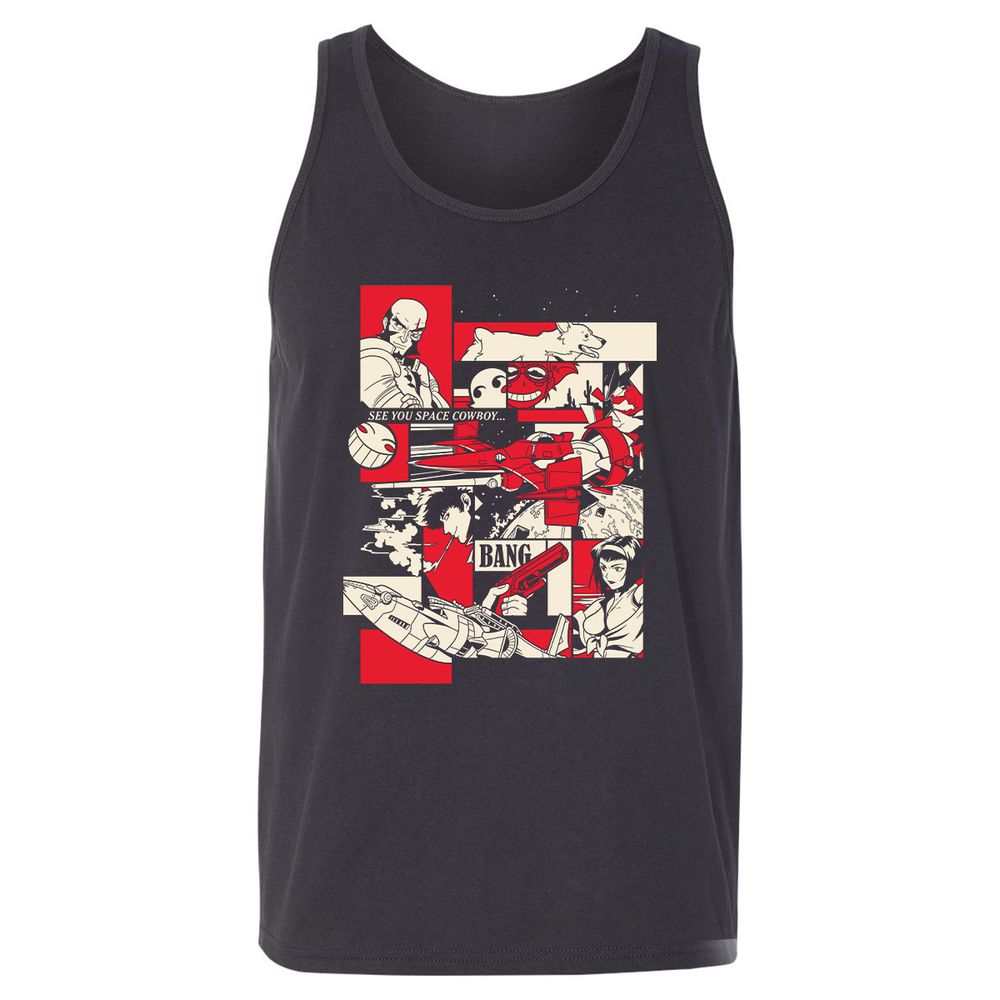 Unisex Jersey Tank - GHNL6L9G - Dark Grey - 7