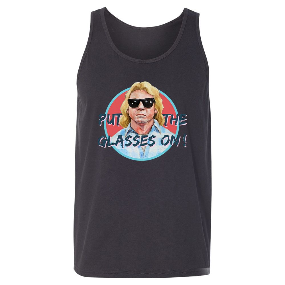 Unisex Jersey Tank - CZ8QBH66 - Dark Grey - 7