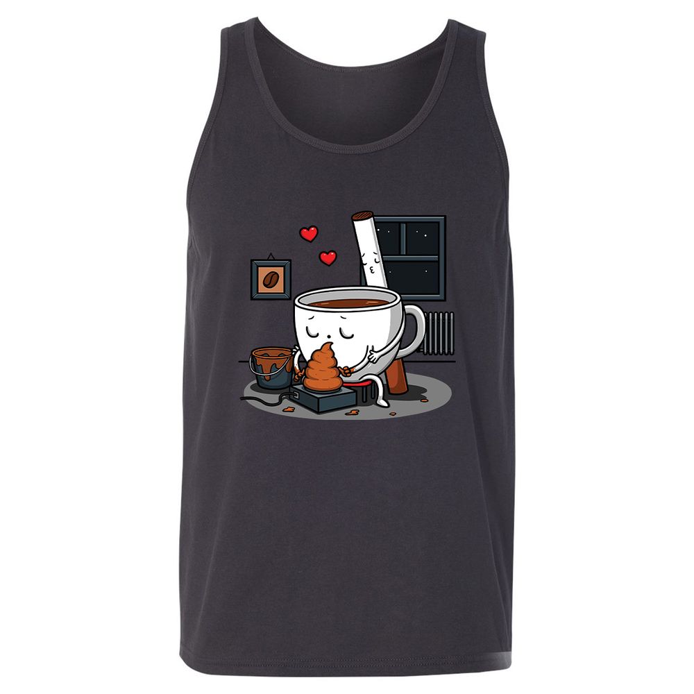 Unisex Jersey Tank - 6GT36FQC - Dark Grey - 7