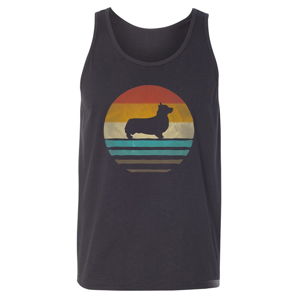 Unisex Jersey Tank - 3SFPAQL4 - Dark Grey - 7