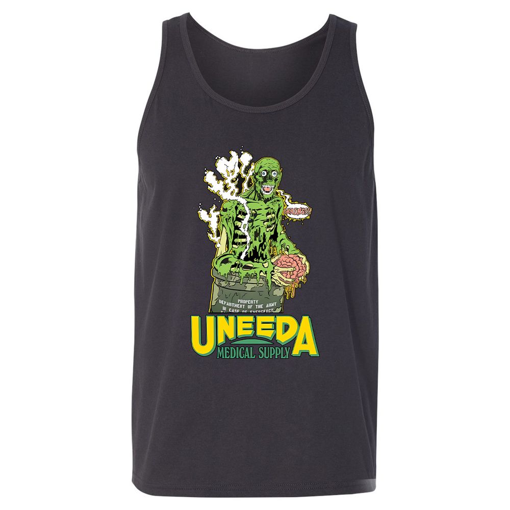 Unisex Jersey Tank - M6NKLQP8 - Dark Grey - 7