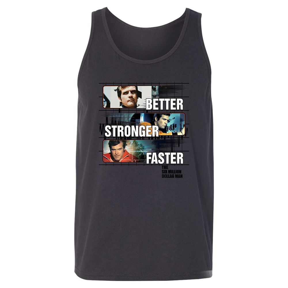 Unisex Jersey Tank - 4Y9FD36P - Dark Grey - 7