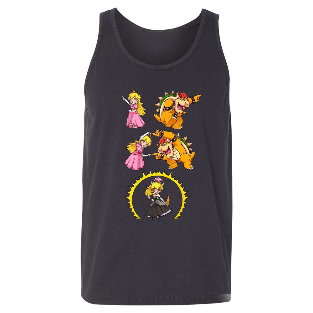 Unisex Jersey Tank - 4WD5R4Q5 - Dark Grey - 7