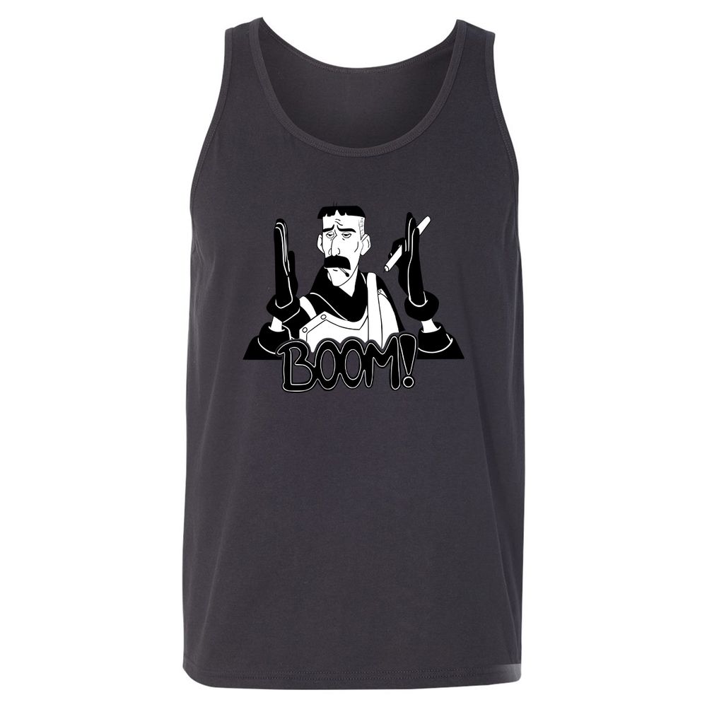 Unisex Jersey Tank - WNWDYXPA - Dark Grey - 7
