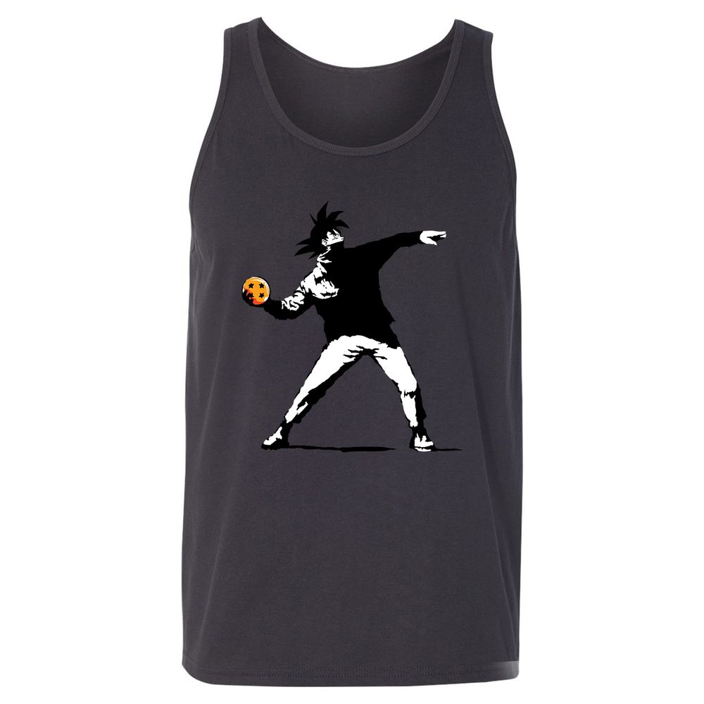 Unisex Jersey Tank - ETCPXRZL - Dark Grey - 7