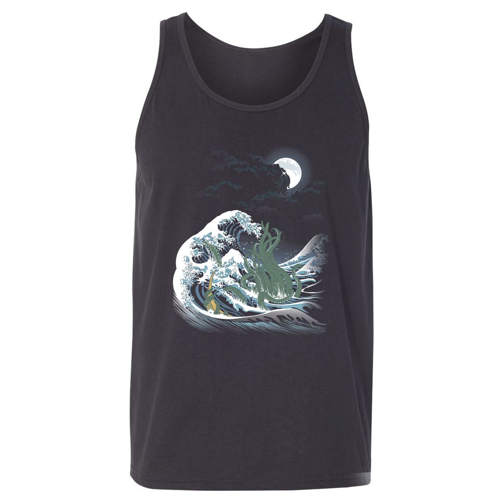Unisex Jersey Tank - TXQU834Z - Dark Grey - 7