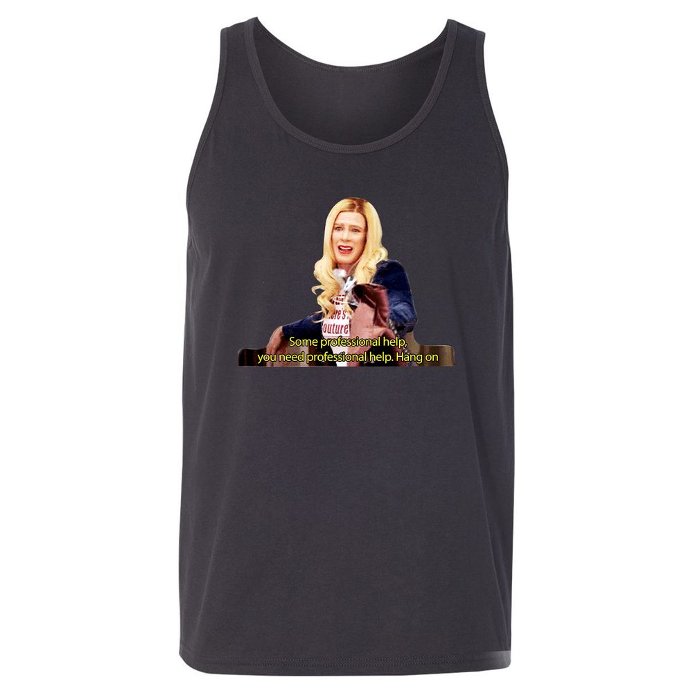 Unisex Jersey Tank - UWKC5QDK - Dark Grey - 7