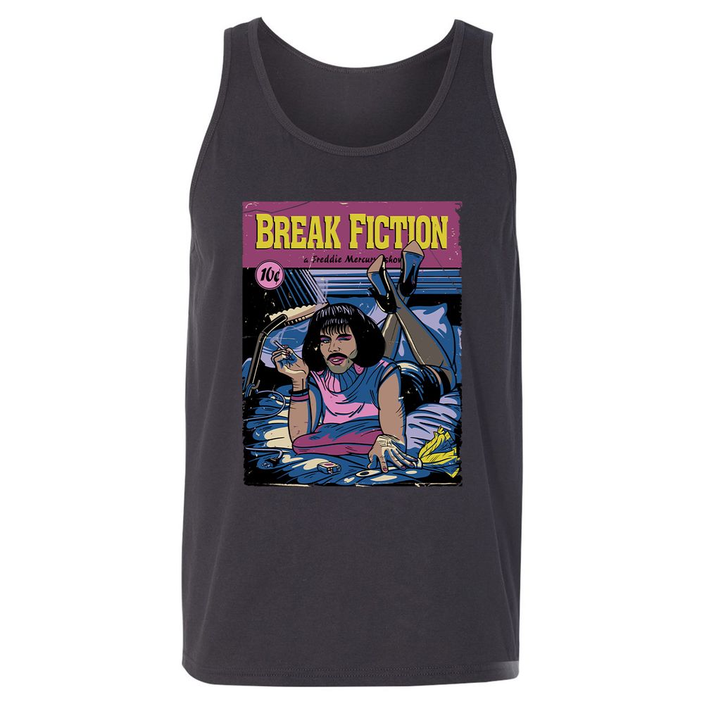 Unisex Jersey Tank - BCV6GG95 - Dark Grey - 7