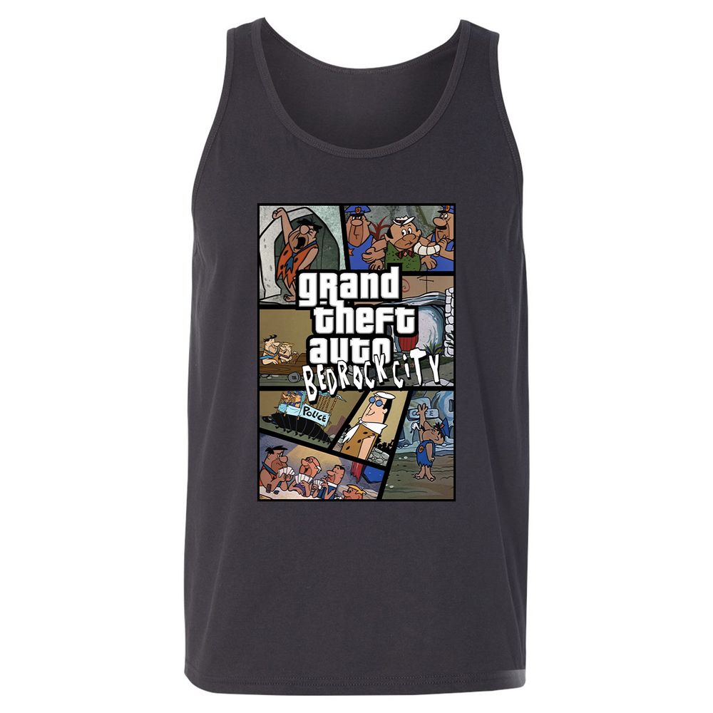 Unisex Jersey Tank - PGQ5ARSY - Dark Grey - 7