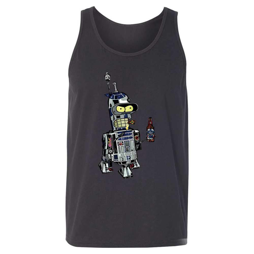 Unisex Jersey Tank - QZQB2JPL - Dark Grey - 7