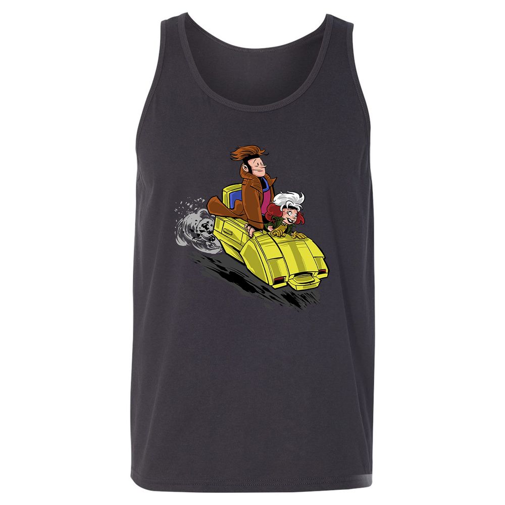 Unisex Jersey Tank - NE56QHS9 - Dark Grey - 7