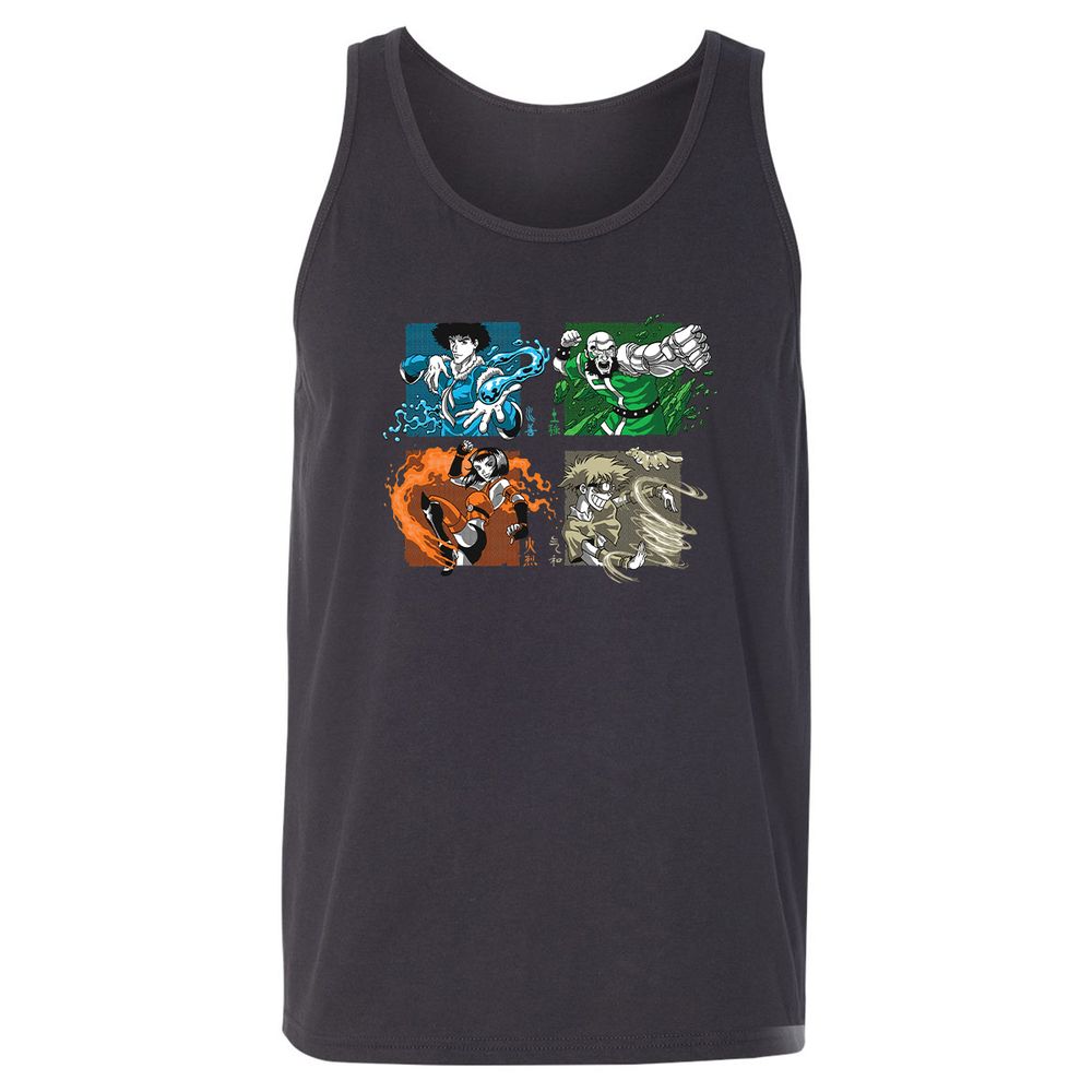 Unisex Jersey Tank - 96LFB2C3 - Dark Grey - 7
