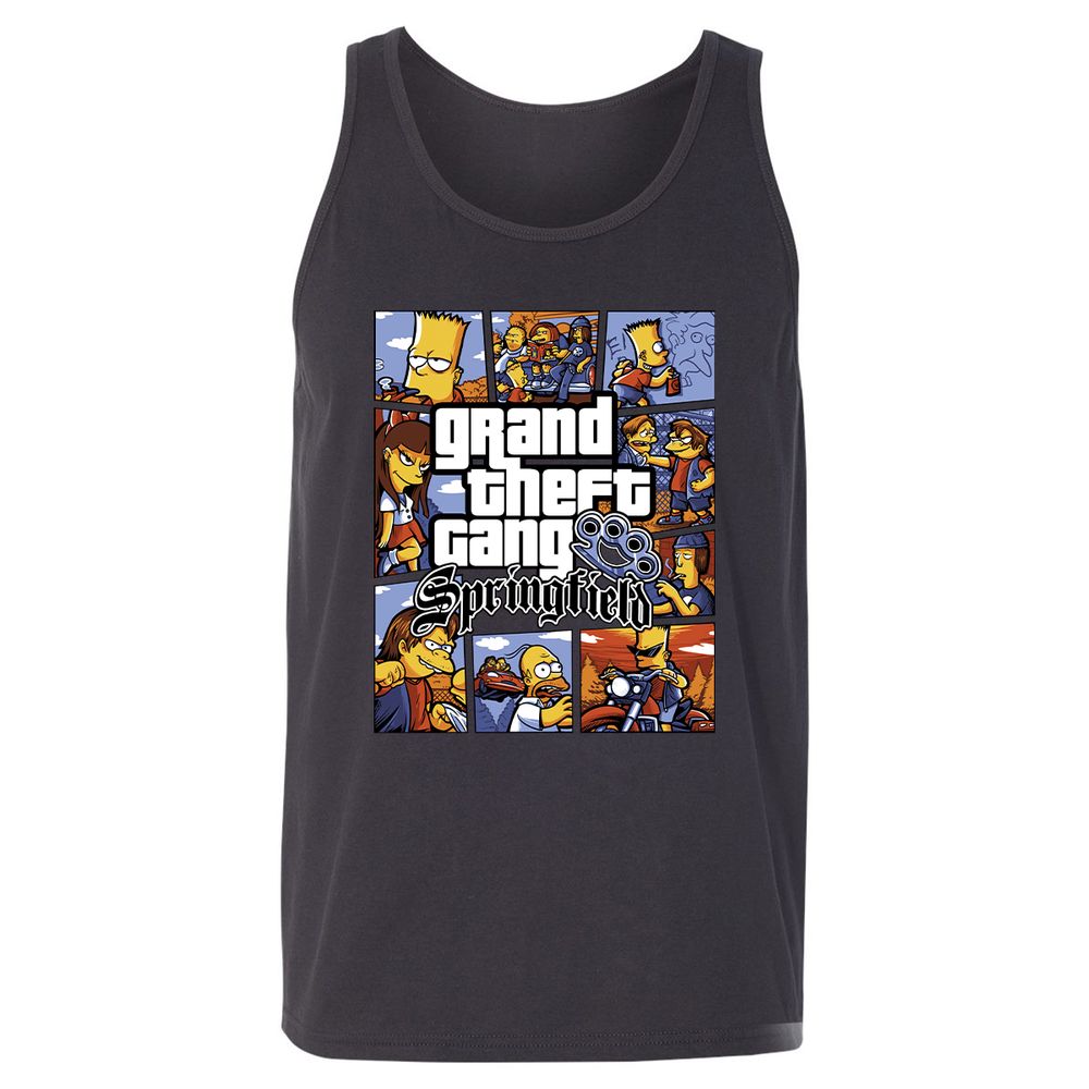 Unisex Jersey Tank - 53LX5PCK - Dark Grey - 7