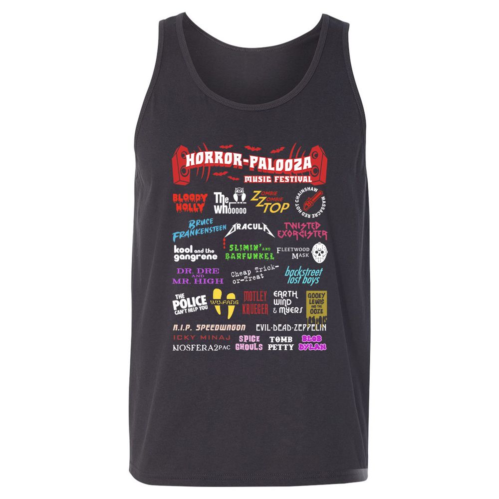 Unisex Jersey Tank - XH52UYHN - Dark Grey - 7