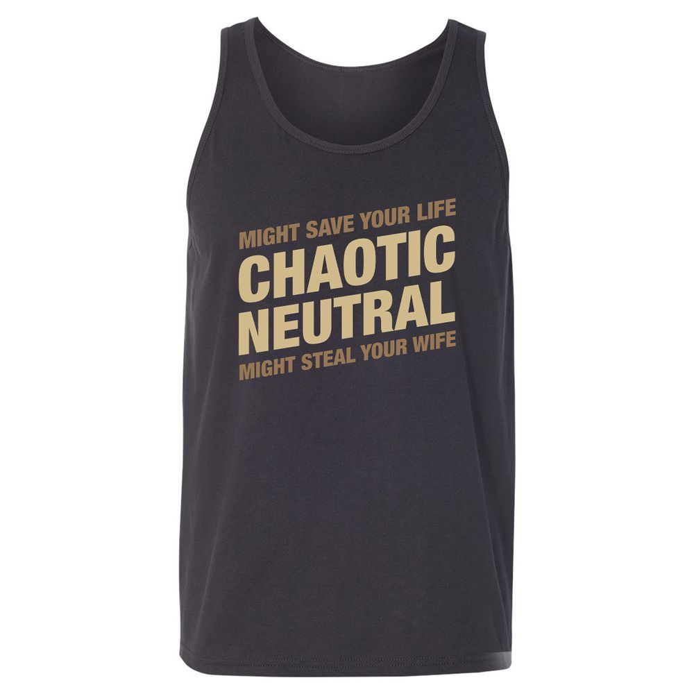 Unisex Jersey Tank - 2W7V71NX - Dark Grey - 7