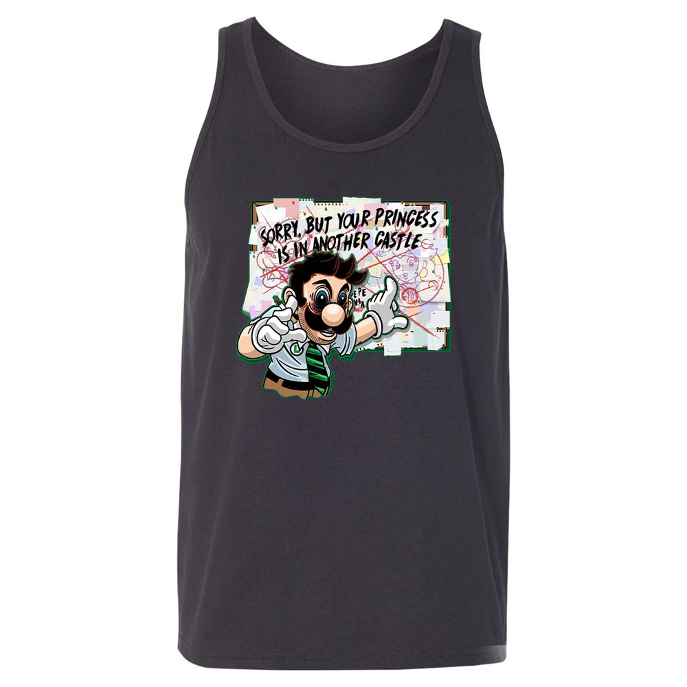 Unisex Jersey Tank - JDW5ZHQ3 - Dark Grey - 7