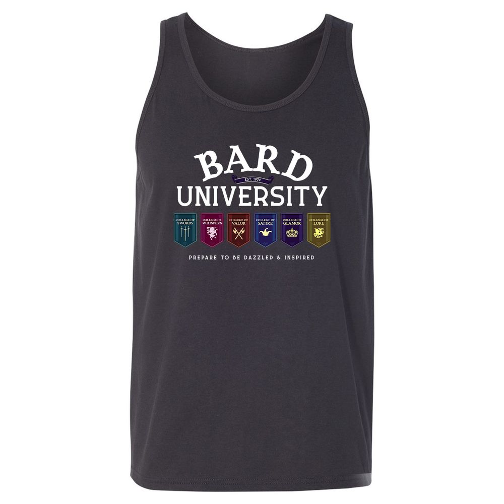 Unisex Jersey Tank - 8Y21U1FD - Dark Grey - 7
