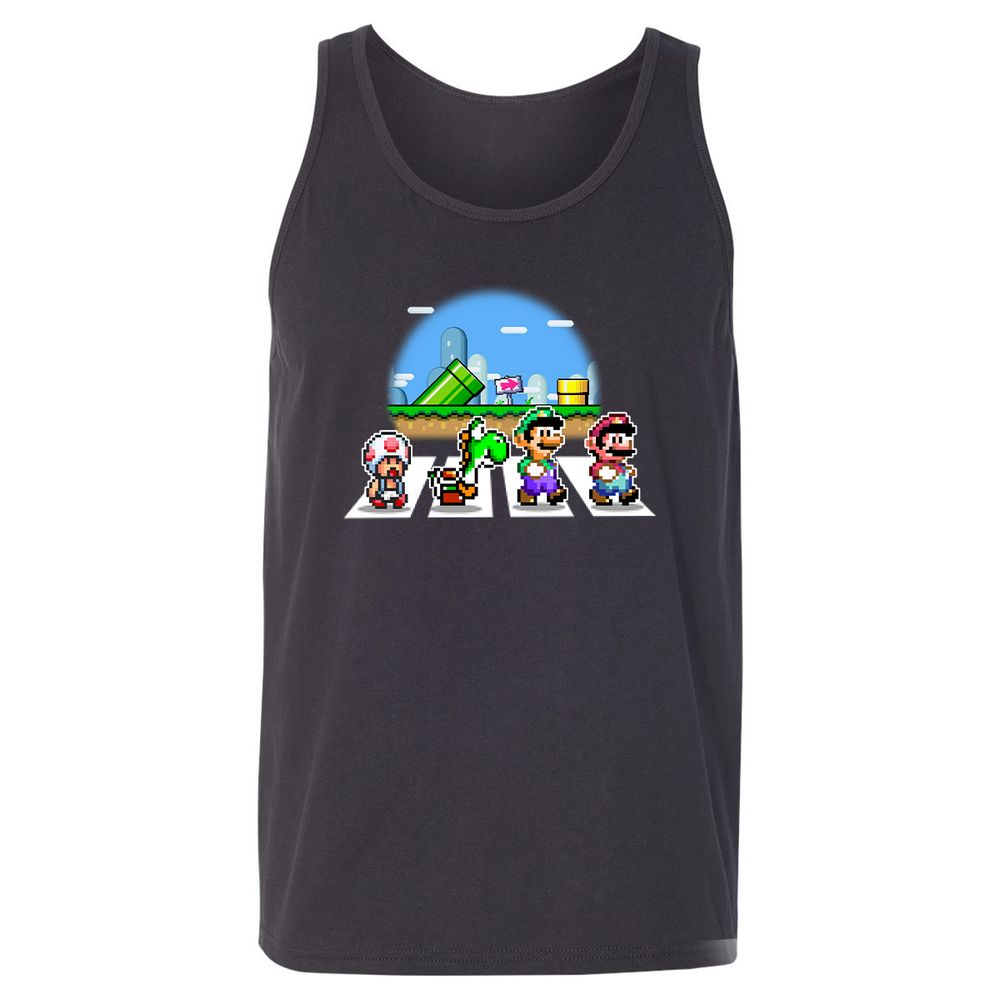 Unisex Jersey Tank - UMQCL3R2 - Dark Grey - 7