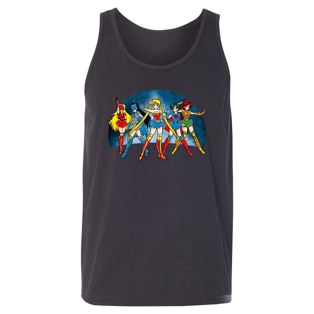 Unisex Jersey Tank - B2GNLHF8 - Dark Grey - 7