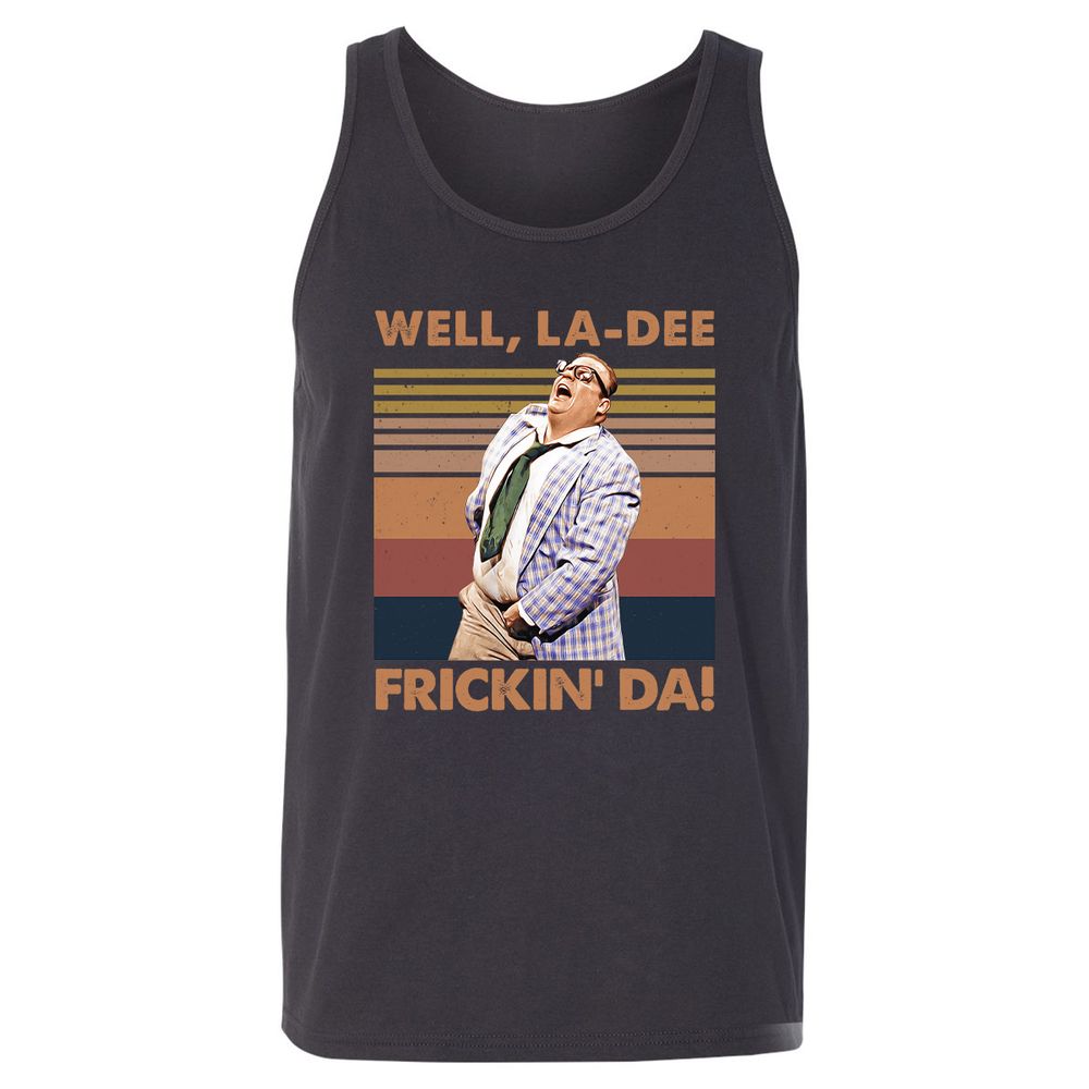 Unisex Jersey Tank - LNH3BQ1B - Dark Grey - 7
