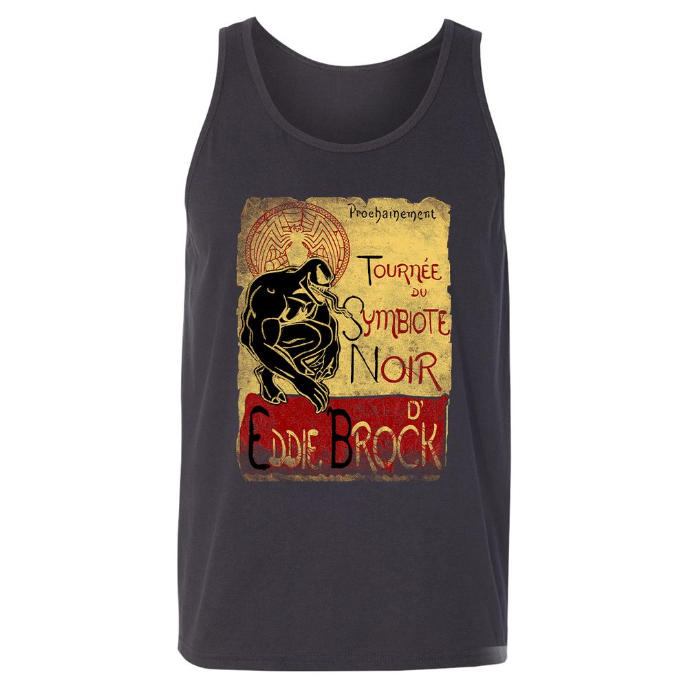 Unisex Jersey Tank - SUREKCDY - Dark Grey - 7