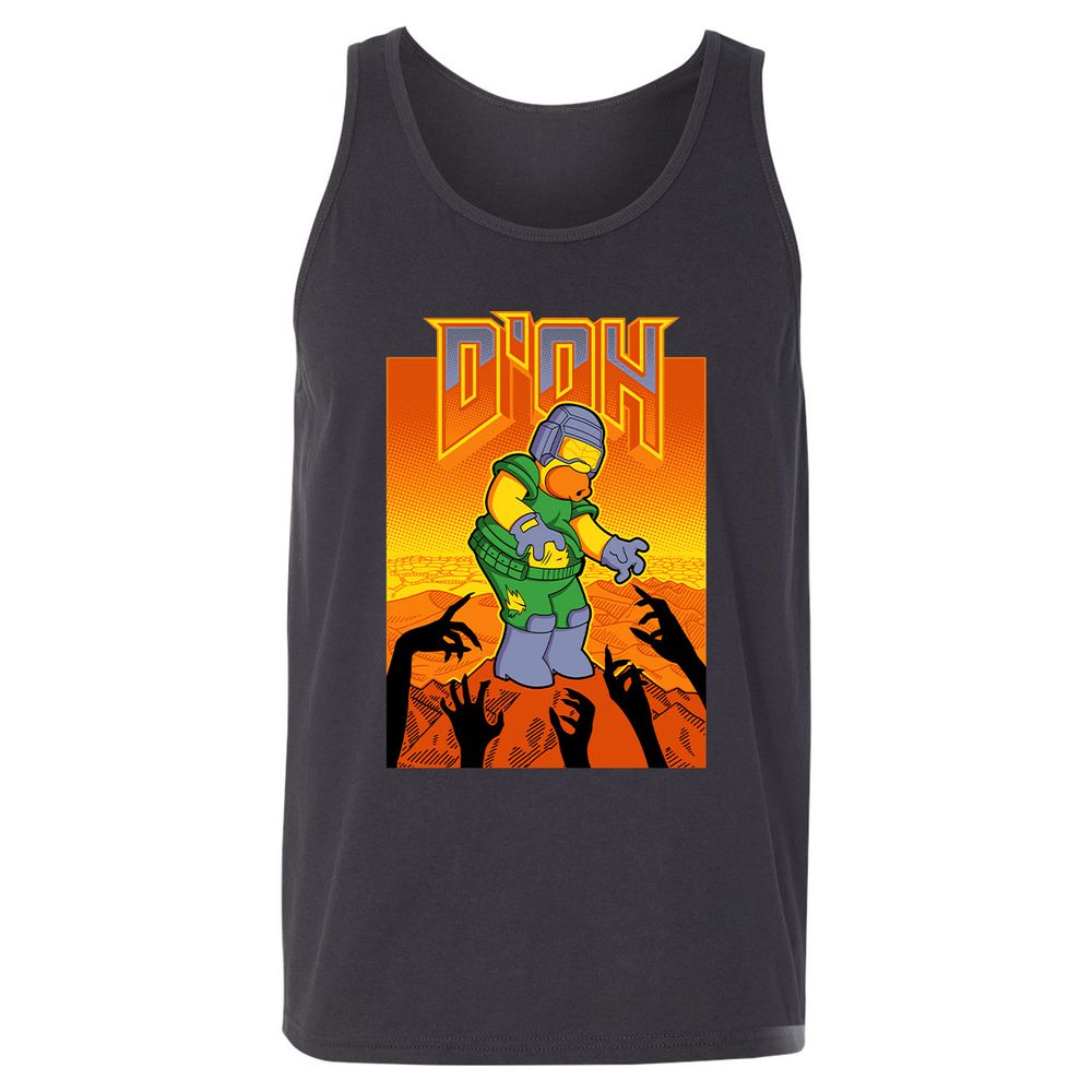 Unisex Jersey Tank - FJX2CH25 - Dark Grey - 7