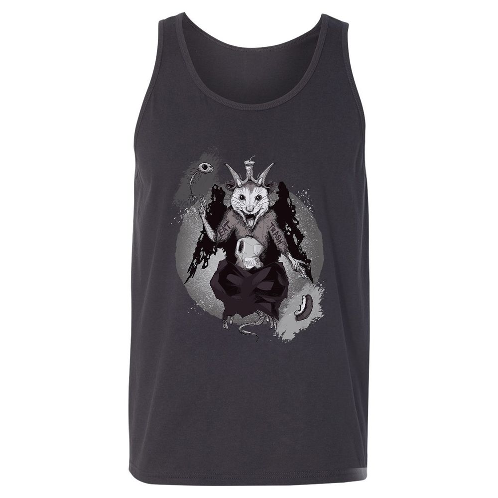 Unisex Jersey Tank - B4L6YQ9E - Dark Grey - 7