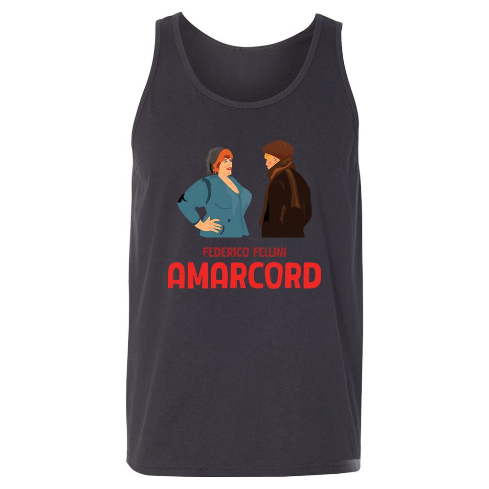 Unisex Jersey Tank - E6VSDY52 - Dark Grey - 7